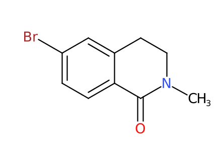 6-溴-2-甲基-3,4-二氢异喹啉-1(2H)-酮-CAS:724422-42-8