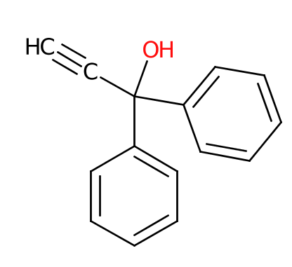 1,1-二苯基-2-丙炔-1-醇-CAS:3923-52-2