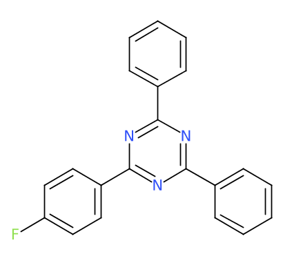 2-(4-氟苯基)-4,6-二苯基-1,3,5-三嗪-CAS:203450-08-2