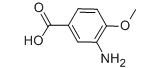 3-氨基-4-甲氧基苯甲酸-CAS:2840-26-8