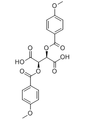 L-(-)-二对甲氧基苯甲酰酒石酸-CAS:50583-51-2