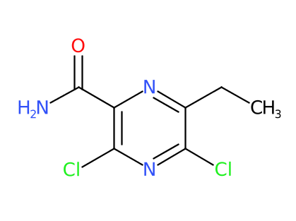 3,5-二氯-6-乙基吡嗪甲酰胺-CAS:313340-08-8