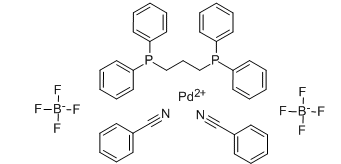 [1,3-双(二苯基膦)丙烷]-双(苄腈)-双-四氟硼酸钯(II)-CAS:175079-12-6
