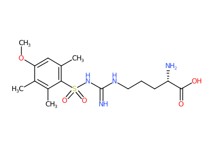Nω-(4-甲氧基-2,3,6-三甲基苯磺酰基)-L-精氨酸-CAS:80745-10-4