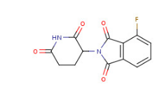 2-(2,6-二氧代-哌啶-3-基)-4-氟基-异吲哚-1,3-二酮-CAS:835616-60-9