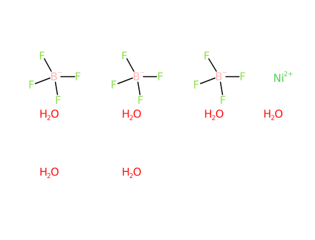 四氟硼酸镍(II)六水合物-CAS:15684-36-3