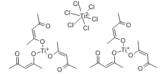双[三(2,4-乙酰丙酮化)钛(IV)]六氯钛酸(IV)盐-CAS:12088-57-2