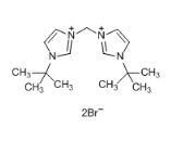 3,3'-亚甲基双(1-叔丁基-3-咪唑鎓溴化物)-CAS:247902-48-3