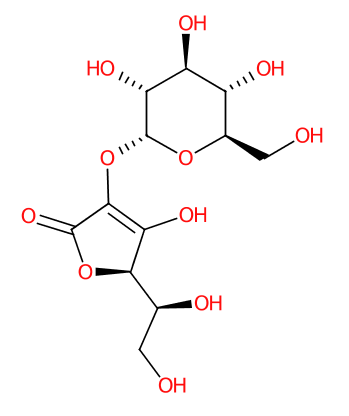 2-O-α-D-吡喃葡萄糖基-L-抗坏血酸-CAS:129499-78-1