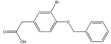 2-(4-(苄氧基)-3-溴苯基)乙酸-CAS:5884-48-0