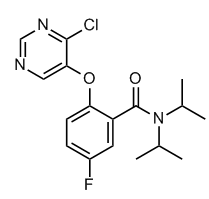 2-((4-氯嘧啶-5-基)氧基)-5-氟-N,N-二异丙基苯甲酰胺-CAS:2169919-97-3