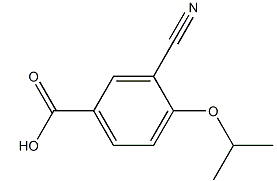 3-氰基-4-异丙氧基苯甲酸-CAS:258273-31-3