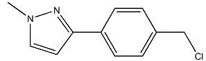 3-(4-(氯甲基)苯基)-1-甲基-1H-吡唑-CAS:916766-83-1