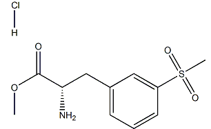 (S)-2-氨基-3-甲砜基苯丙酸甲酯盐酸盐-CAS:851785-21-2