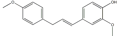 (E)-2-甲氧基-4-(3-(4-甲氧基苯基)丙烯基苯酚-CAS:1895957-18-2