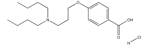 4-[3-(二丁基氨基)丙氧基]苯甲酸盐酸盐-CAS:437651-44-0