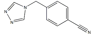 4-(1H-1,3,4-三唑基甲基)苯睛-CAS:112809-27-5