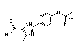 4-甲基-2-[4-(三氟甲氧基)苯基]-1H-咪唑-5-甲酸-CAS:868851-36-9