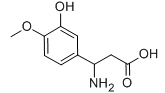 3-氨基-3-(3-羟基-4-甲氧基苯基)-丙酸-CAS:129042-81-5