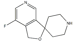 7-氟-1H-螺[呋喃并[3,4-c]吡啶-3,4'-哌啶]-CAS:1283090-73-2