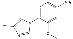 3-甲氧基-4-(4-甲基-1H-咪唑-1-基)苯胺-CAS:958245-18-6