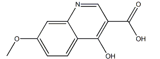 4-羟基-7-甲氧基喹啉-3-甲酸-CAS:28027-17-0