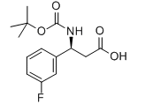 (S)-N-BOC-3-氨基-3-(3-氟苯基)丙酸-CAS:500770-72-9