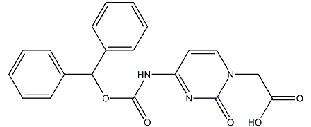 (4-N-(二苯甲氧羰基)-胞嘧啶)-1-乙酸-CAS:186046-78-6