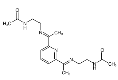 N,N'-((((1E,1'E)-吡啶-2,6-二基双(乙烷基-1-基-1-亚基))双(氮杂亚基))双(乙烷-2,1-二基))二乙酰胺-CAS:908864-14-2