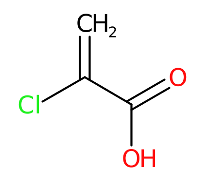 2-Chloroacrylic acid-CAS:598-79-8