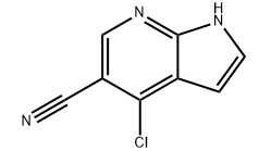 4-氯-1H-吡咯并[2,3-b]吡啶-5-甲腈-CAS:920966-02-5