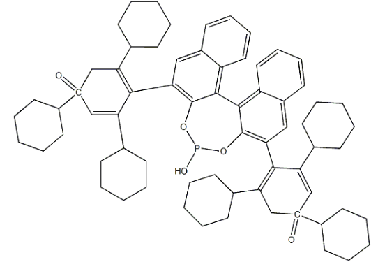 (R)-3,3'-双(2,4,6-环己基苯基)-1,1'-联萘酚磷酸酯-CAS:1359764-39-8