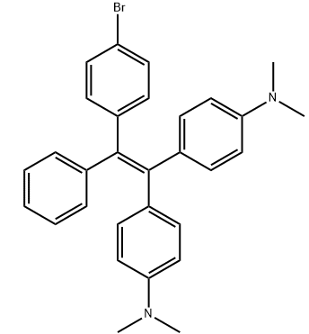 4,4'-(2-(4-溴苯基)-2-苯乙烯-1,1-二基)双(N,N-二甲基苯胺)-CAS:1071547-23-3