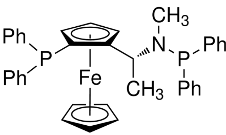 (R)-N-二苯基膦-N-甲基-(S)-2-(二苯基膦)二茂铁基乙胺-CAS:406680-94-2