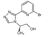 (R)-2-(3-(6-溴吡啶-2-基)-4H-1,2,4-三唑-4-基)丙-1-醇-CAS:2089624-53-1