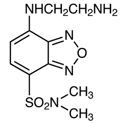 DBD-ED [=4-(N,N-二甲氨基磺酰)-7-(2-氨基乙基氨基)-2,1,3-苯并恶二唑] [HPLC标记用]-CAS:189373-41-9