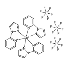 三[2-(1H-吡唑-1-基)吡啶]钴（III）三(六氟磷酸盐)-CAS:1346416-71-4