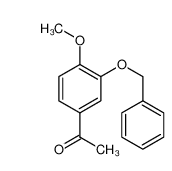 1-(3-(苄氧基)-4-甲氧基苯基)乙酮-CAS:23428-77-5