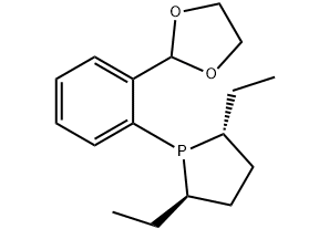 (2R,5R)-1-(2-(1,3-二氧戊环-2-基)苯基)-2,5-二乙基磷杂环戊烷-CAS:1710765-27-7