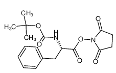 (S)-2,5-二氧代吡咯烷-1-基 2-((叔丁氧羰基)氨基)-3-苯基丙酸酯-CAS:3674-06-4