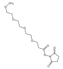 2,5-二氧代吡咯烷-1-基 2,5,8,11-四氧杂十四烷-14-酸酯-CAS:622405-78-1