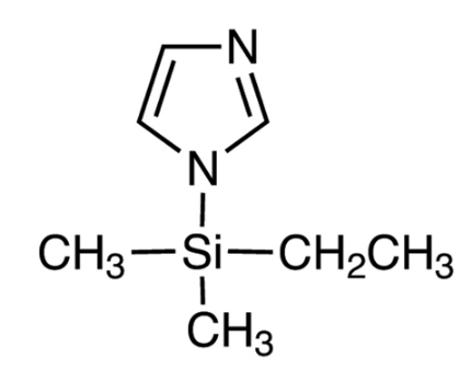 1-(二甲基乙基甲硅烷基)咪唑 [二甲基乙基硅化剂]-CAS:62365-34-8