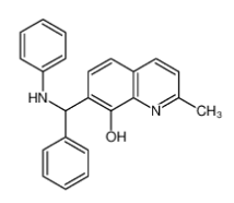 7-(alpha-苯胺基苄基)-2-甲基-8-喹啉醇-CAS:6964-62-1
