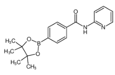 N-(吡啶-2-基)-4-(4,4,5,5-四甲基-1,3,2-二氧硼杂环戊烷-2-基)苯甲酰胺-CAS:1383385-64-5