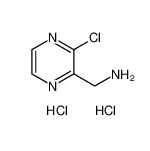 3-氯吡嗪-2-甲胺二盐酸盐-CAS:867165-53-5