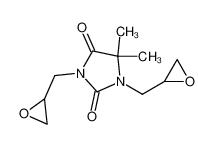 5,5-二甲基-1,3-二(环氧乙烷基甲基)咪唑烷-2,4-二酮-CAS:15336-81-9