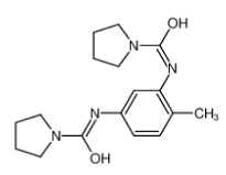 N,N'-(4-甲基-1,3-亚苯基)二(1-吡咯烷甲酰胺)-CAS:60006-11-3