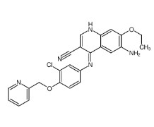 6-氨基-4-(3-氯-4-(吡啶-2-取代甲氧基)苯胺)-7-乙氧基喹啉-3-甲腈-CAS:848139-78-6