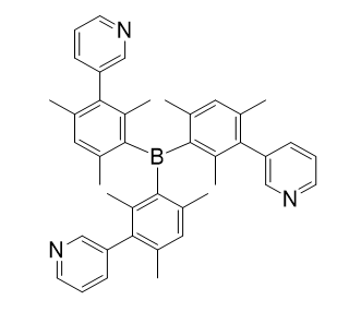 三[2,4,6-三甲基-3-(3-吡啶基)苯基]硼烷-CAS:929203-02-1
