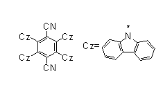 2,3,5,6-四(9-咔唑基)-对苯二腈-CAS:1416881-53-2